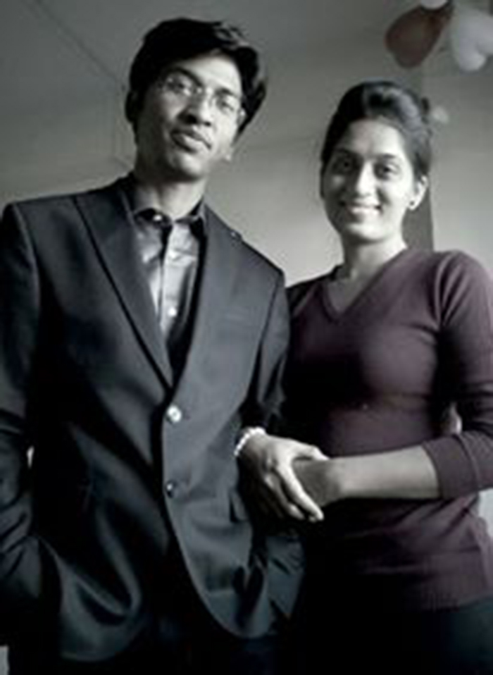 Abhay Deware and Preeti Kumbhare